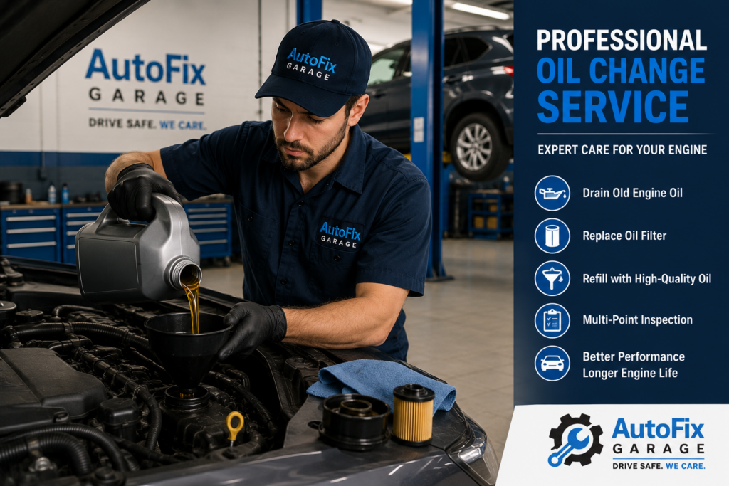 How to Extend the Life of Your Vehicle Technician performing regular engine oil change service for vehicle maintenance