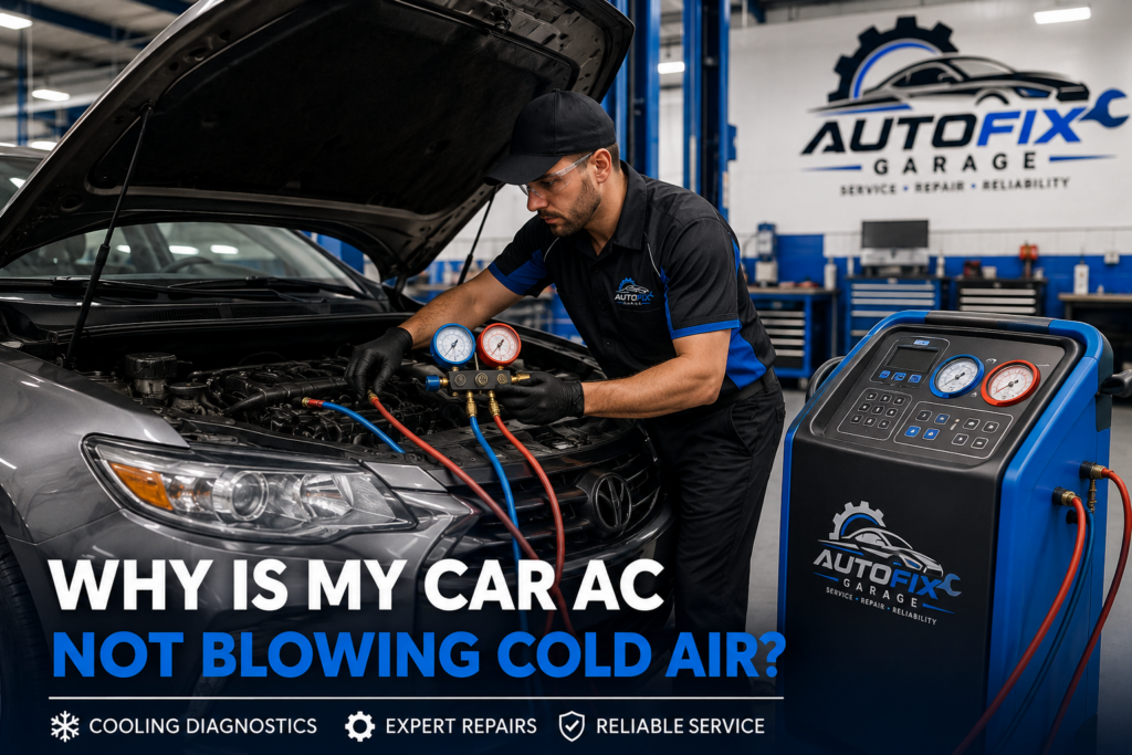 Why Is My Car AC Not Blowing Cold Air at AutoFix Garage