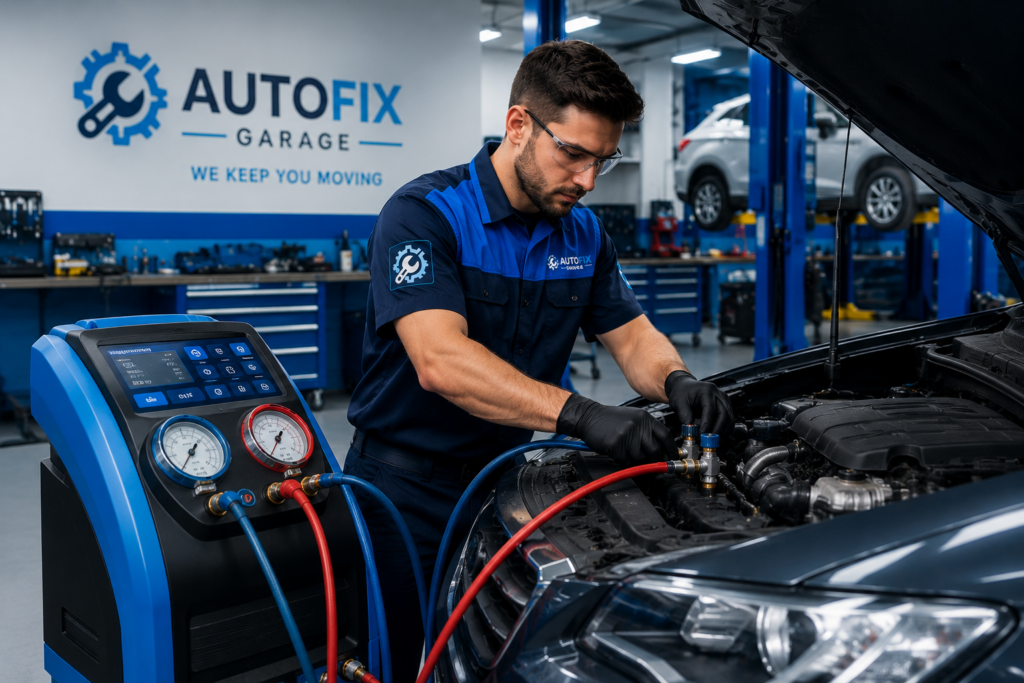 Why Is My Car AC Not Blowing Cold Air? Professional car AC repair service at AutoFix Garage