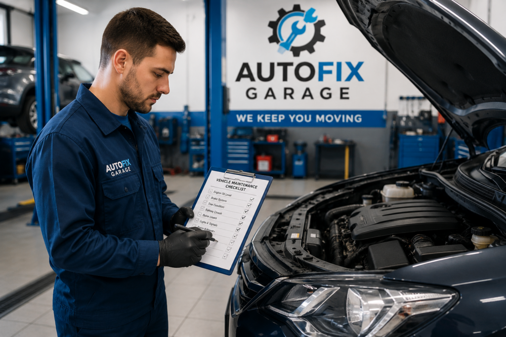 Essential Car Maintenance Checklist for Every Driver at AutoFix Garage
