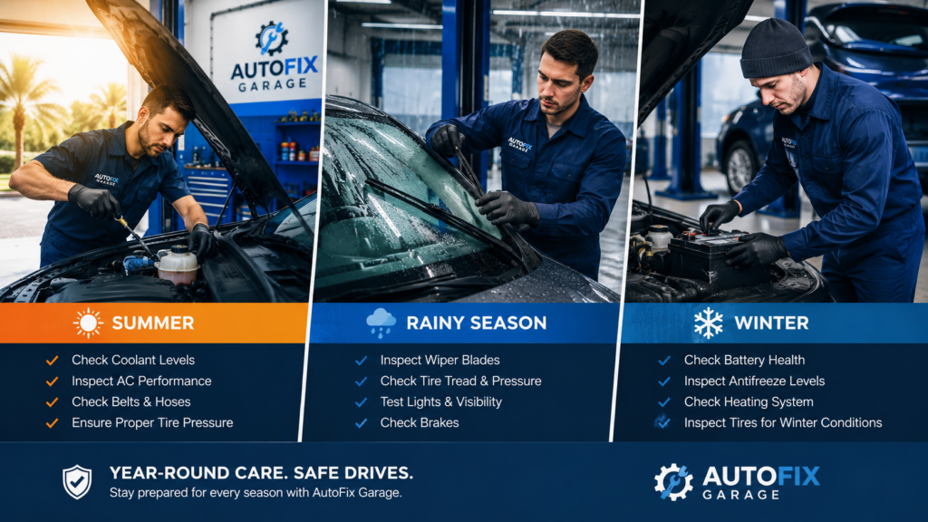 Essential Car Maintenance Checklist for Every Driver Seasonal vehicle maintenance for year-round performance