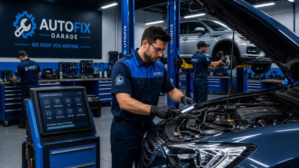 How to Extend the Life of Your Vehicle AutoFix Garage technicians providing professional vehicle maintenance services