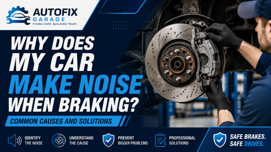 Why Does My Car Make Noise When Braking Common Causes and Solutions