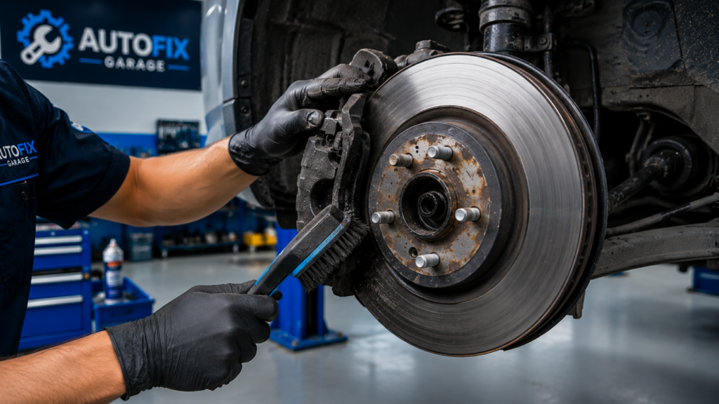 Why Does My Car Make Noise When Braking? brake dust and debris affecting brake performance