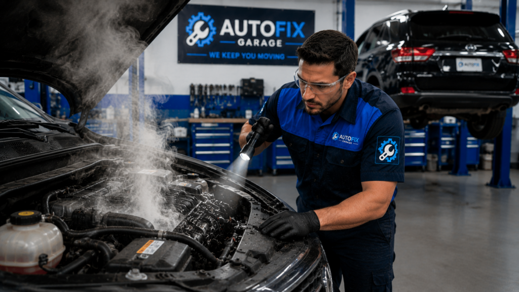 Common Engine Problems and Their Solutions Every Driver Should Know overheating vehicle engine producing steam from under the hood