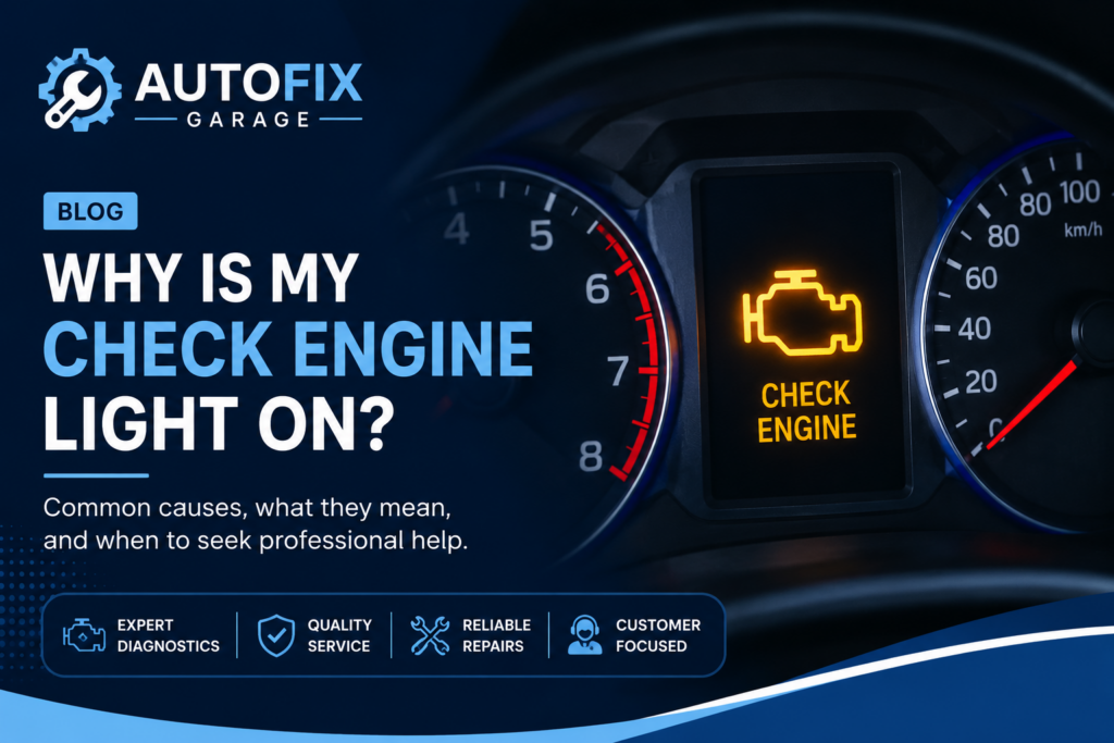 check engine light causes dashboard warning diagnosis