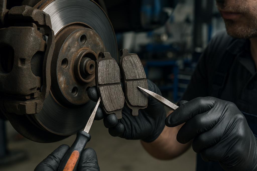 5 Signs You Need Brake Repair Immediately Worn brake pads causing squealing brake noises