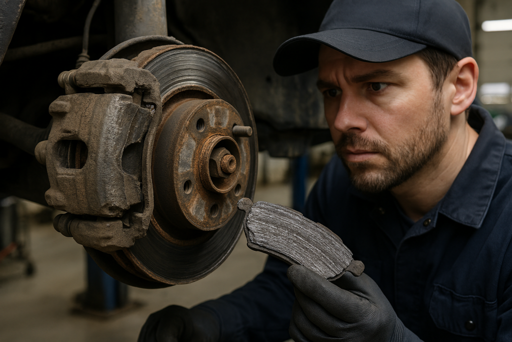 5 Signs You Need Brake Repair Immediately Grinding brakes caused by damaged brake pads and rotors