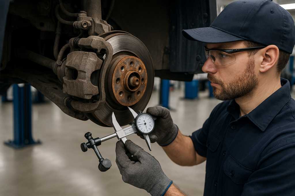 5 Signs You Need Brake Repair Immediately Brake rotor inspection for vibration and pulsation issues