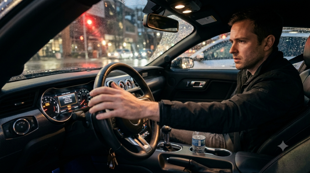 Common Engine Problems and Their Solutions Every Driver Should Know driver experiencing rough engine idle while vehicle is stopped